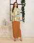 BAJU KURUNG KEDAH JESLYN (BRICK ORANGE)